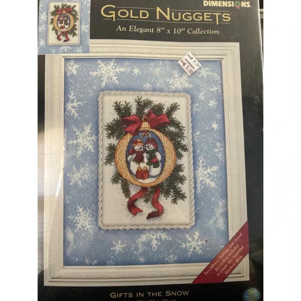 Dimensions Gold Nuggets Cross Stitch Kit 